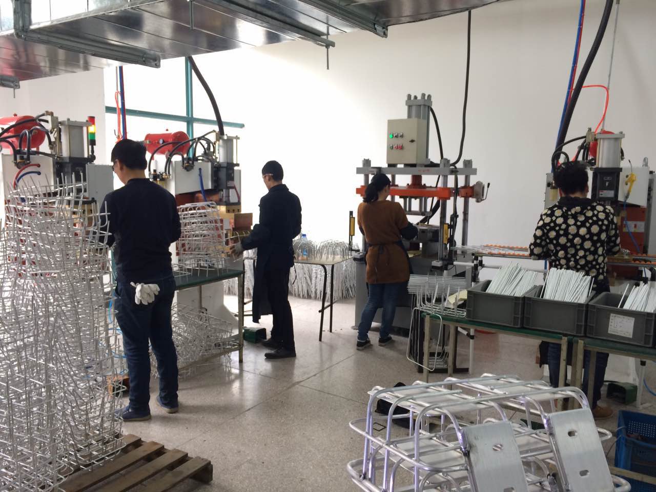 鋁車籃客戶現(xiàn)場(chǎng)案例