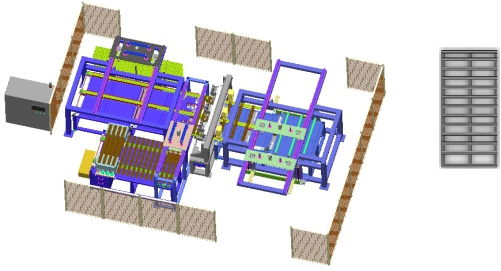 鍍鋅托盤(pán)自動(dòng)焊接線(xiàn)