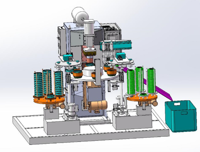 水泵葉輪焊全自動焊接線,水泵葉輪焊自動點焊機