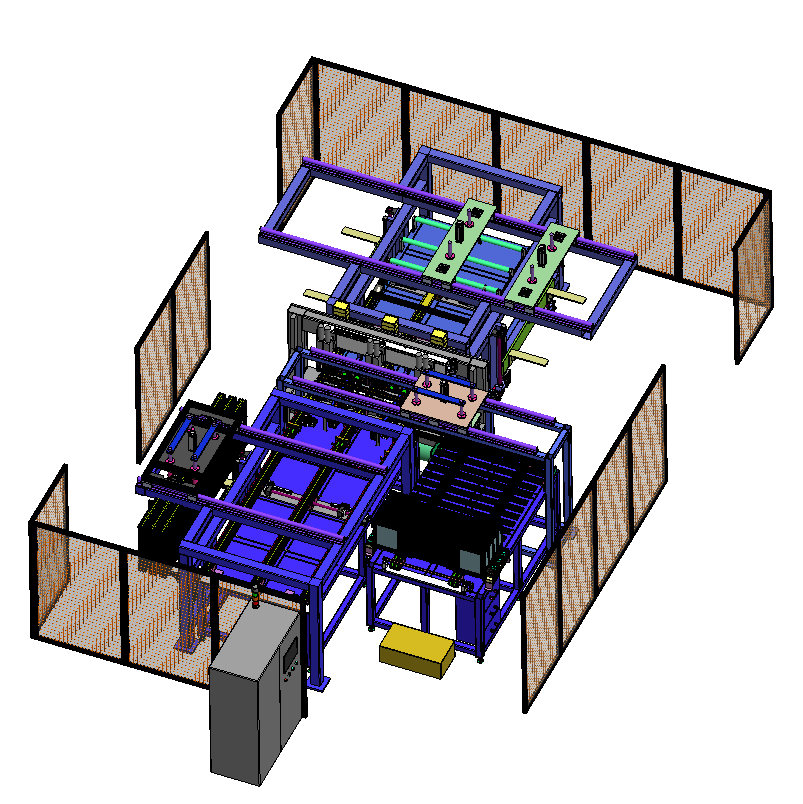 鍍鋅托盤(pán)自動(dòng)焊接生產(chǎn)線(xiàn)