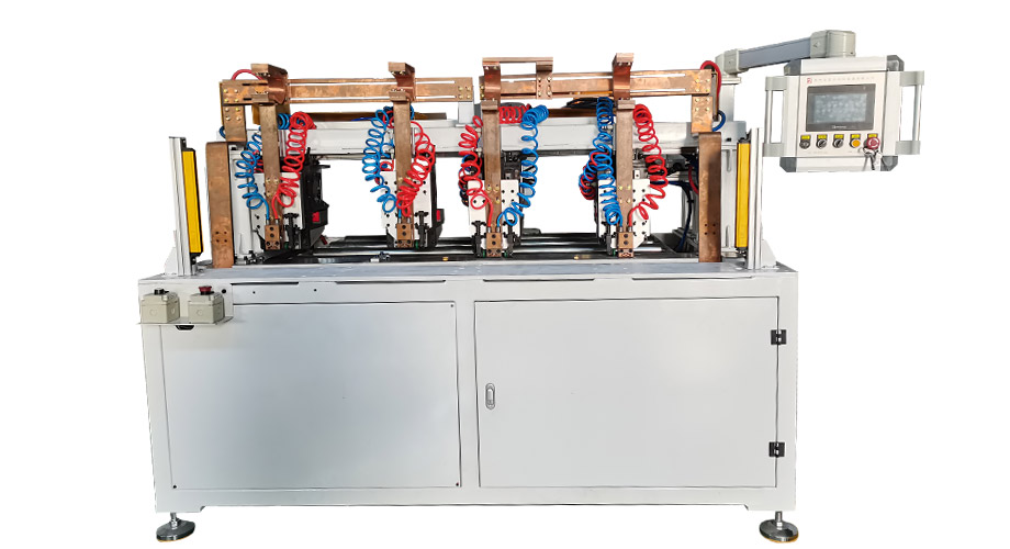 電氣柜門板鉸鏈自動點(diǎn)焊機(jī)